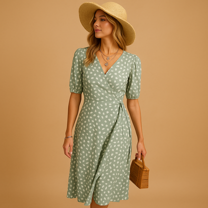 Floral Print Womens Summer Dress - Nocini