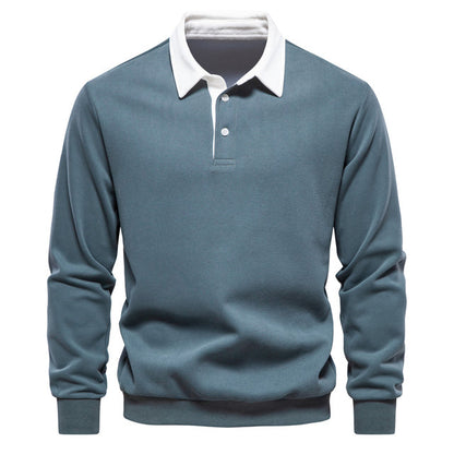 Polo Pullover for Men - Hudson-Green-S-Nora Luxe