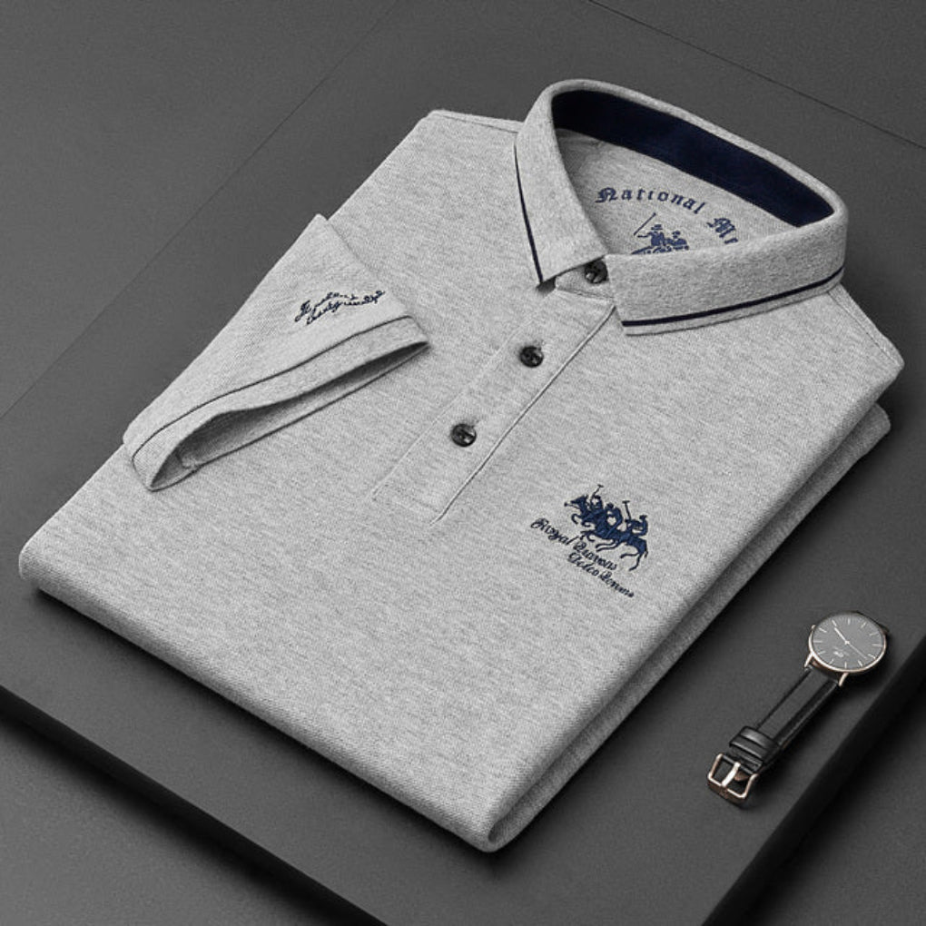 Classic Men's Polo Shirt – Smart Everyday Tee