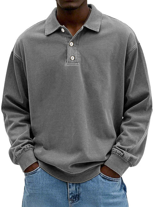 Classic Men's Relaxed Fit Polo Shirt