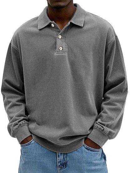 Classic Men's Relaxed Fit Polo Shirt