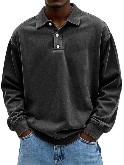 Classic Men's Relaxed Fit Polo Shirt