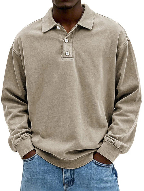 Classic Men's Relaxed Fit Polo Shirt