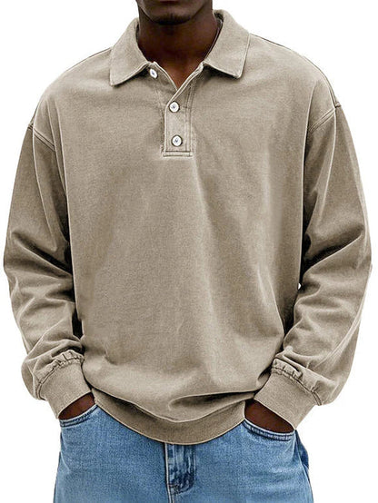 Classic Men's Relaxed Fit Polo Shirt