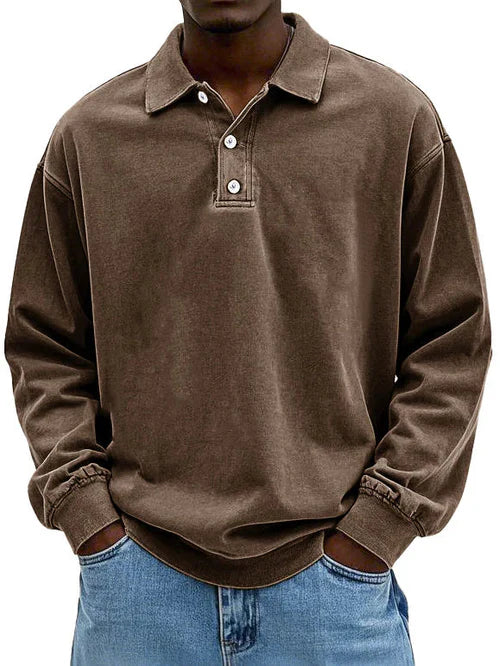 Classic Men's Relaxed Fit Polo Shirt