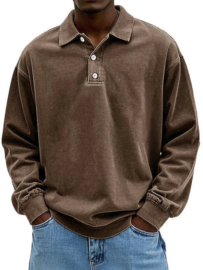 Classic Men's Relaxed Fit Polo Shirt