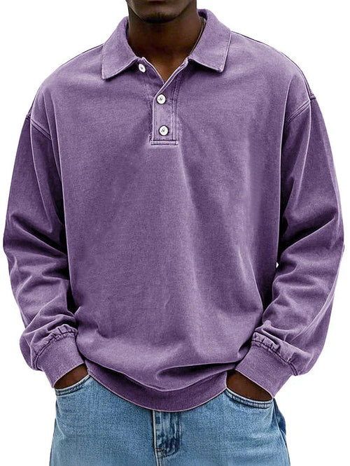 Classic Men's Relaxed Fit Polo Shirt