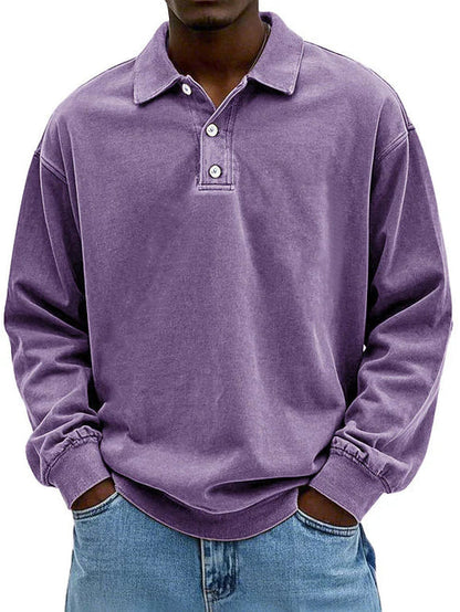 Classic Men's Relaxed Fit Polo Shirt