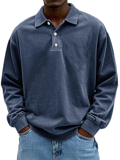 Classic Men's Relaxed Fit Polo Shirt