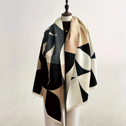 Waterproof Double Sided Scarf Poncho - Olytrend