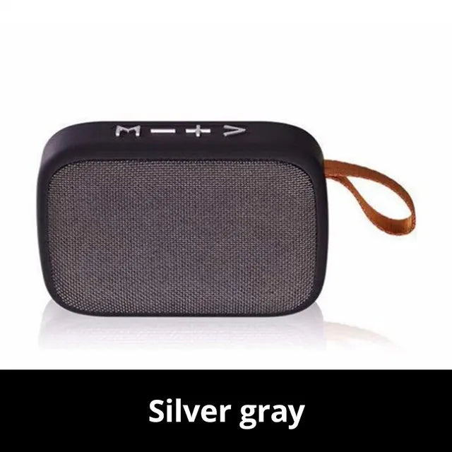PORTABLE BLUETOOTH SPEAKER - 3D STEREO MUSIC PLAYER WITH HIFI SOUND-Black-Nora Luxe