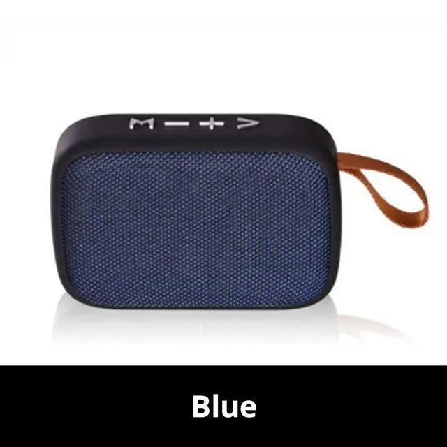 PORTABLE BLUETOOTH SPEAKER - 3D STEREO MUSIC PLAYER WITH HIFI SOUND-Black-Nora Luxe