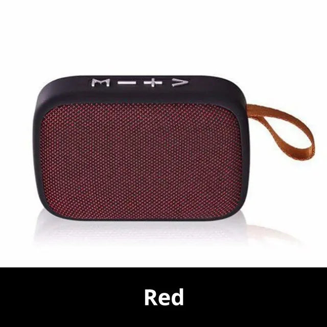 PORTABLE BLUETOOTH SPEAKER - 3D STEREO MUSIC PLAYER WITH HIFI SOUND-Black-Nora Luxe