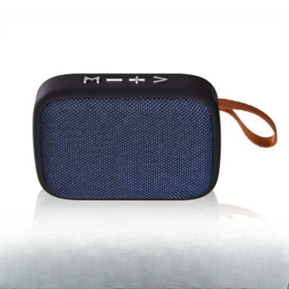 PORTABLE BLUETOOTH SPEAKER - 3D STEREO MUSIC PLAYER WITH HIFI SOUND-Blue-Nora Luxe