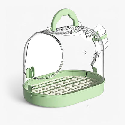 Lightweight Ventilated Pet Carrier for Small Animals - Pexav
