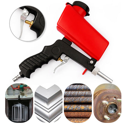 Portable handheld pneumatic sandblasting gun-Aluminium alloy sand blasting gun-Nora Luxe