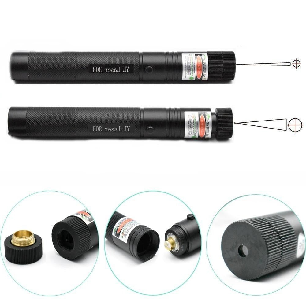 Powerful Laser Pointer - PrecisionBeam-Green-Nora Luxe