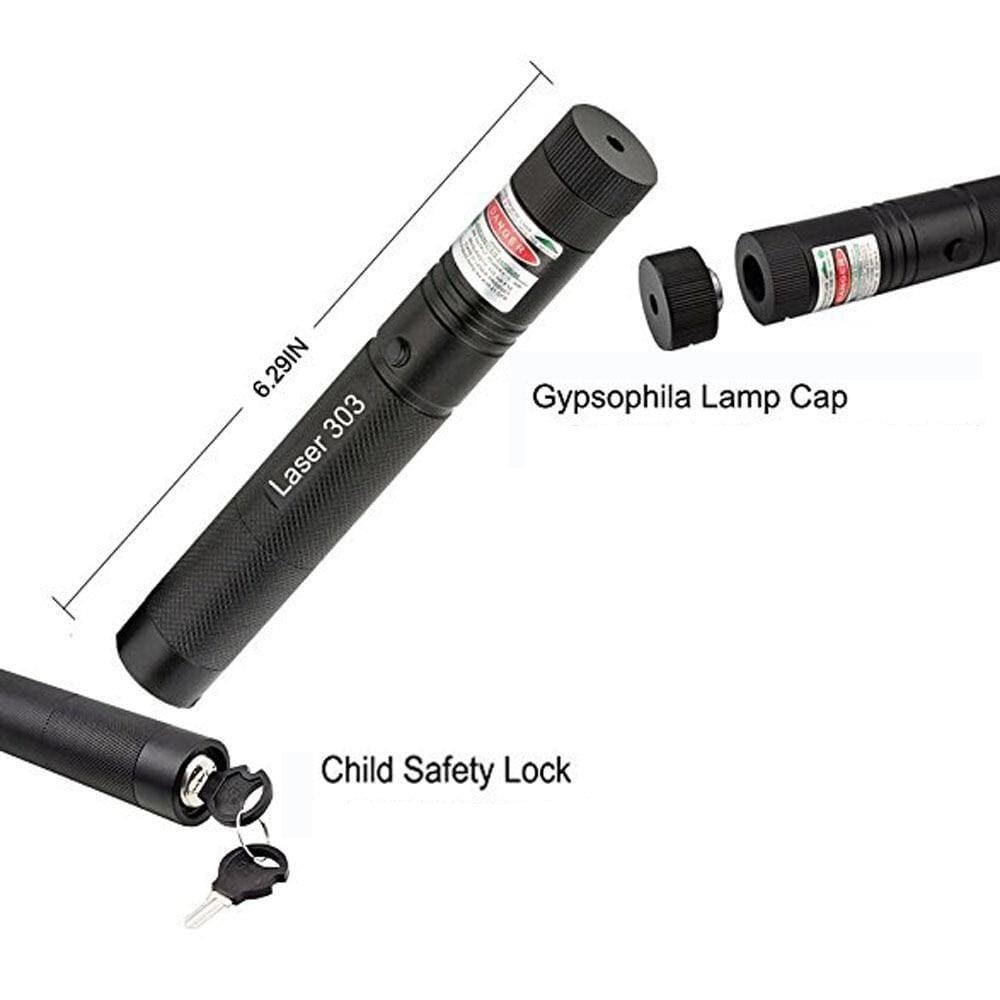 Powerful Laser Pointer - PrecisionBeam-Green-Nora Luxe