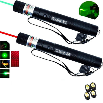 Powerful Laser Pointer - PrecisionBeam-Green-Nora Luxe