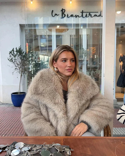 Warm Women's Parka Coat Modern Design