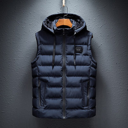 Premium Bodywarmer for Men - Rafael-Blue-S-Nora Luxe