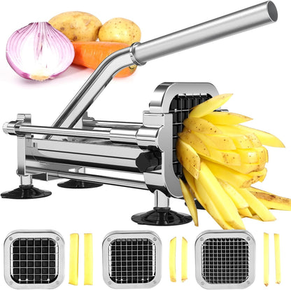 Professional Heavy Duty French Fry Cutter - Pexav