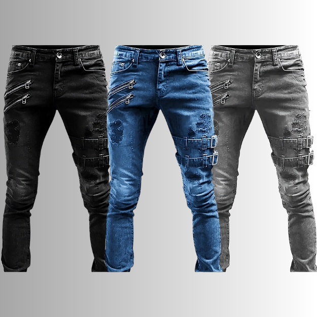 Premium Jeans - EliteDenim-Buy 2 and get 1 free (all three colours)-S-Nora Luxe