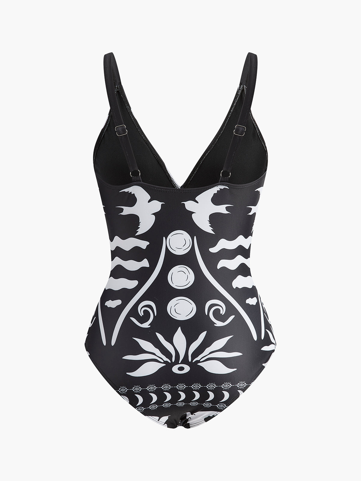Colorful Halter Neck Women's Swimwear Dress