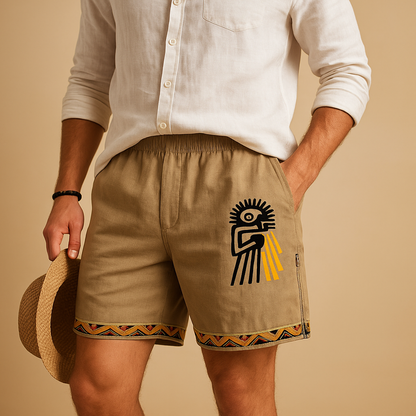 Printed summer shorts for men | Noah - Nocini