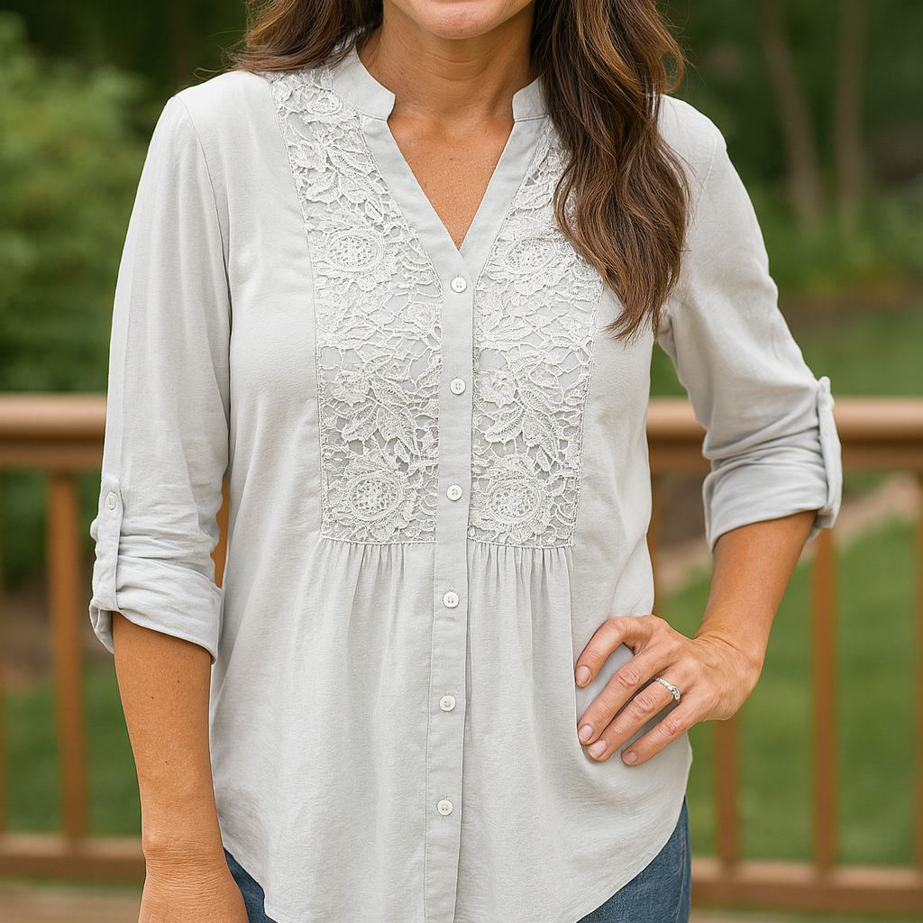 Elegant Ruffled Flowy Women Blouse - Nocini