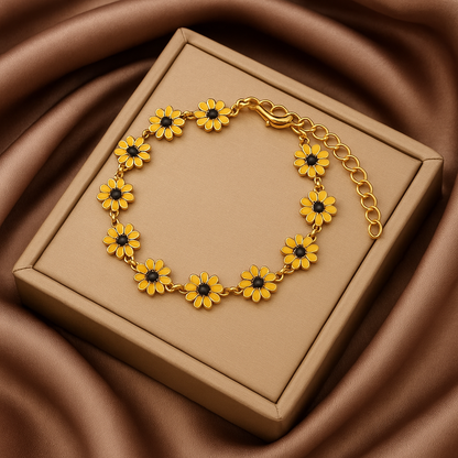 Beautiful Flower Pendant Jewelry Set