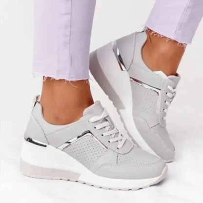 Airy Mesh Suede Women's Sneakers