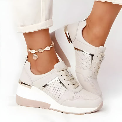 Airy Mesh Suede Women's Sneakers
