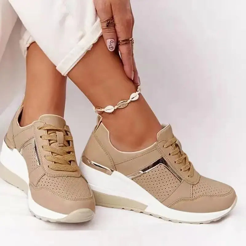 Airy Mesh Suede Women's Sneakers
