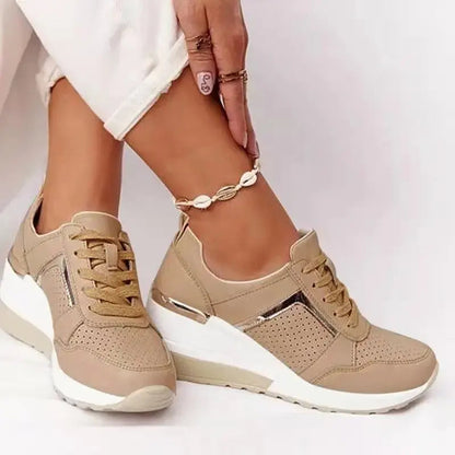 Airy Mesh Suede Women's Sneakers