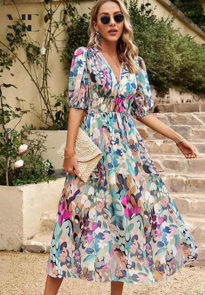 Beautiful Flower Women's Dress