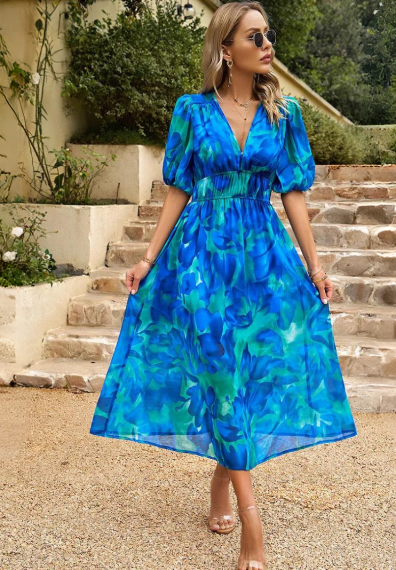 Beautiful Flower Women's Dress