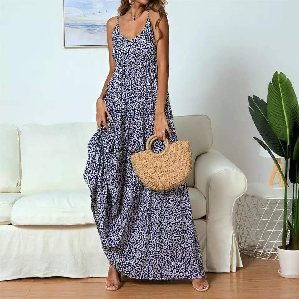 Beautiful Floral Maxi Dress