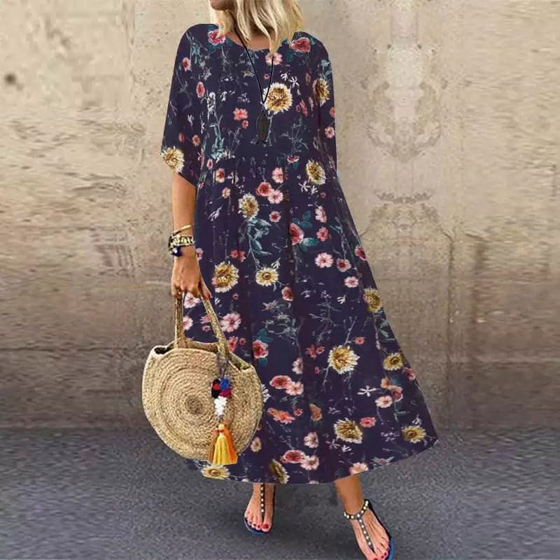 Beautiful Floral Maxi Dress