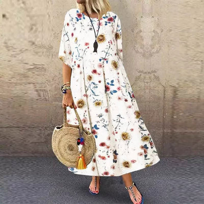 Beautiful Floral Maxi Dress