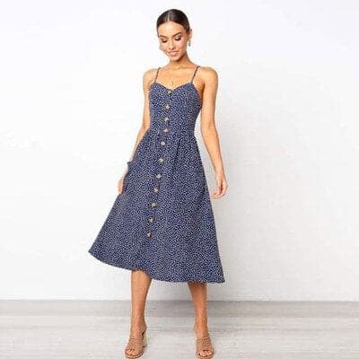 Beautiful Evening Gown with Thin Straps