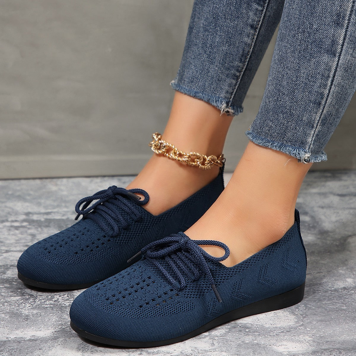 Airy Low Top Sneakers for Women - Comfortable Casual Shoes