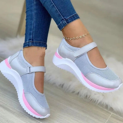 Airy Women's Mary Jane Shoes - Lightweight Comfort Sneakers