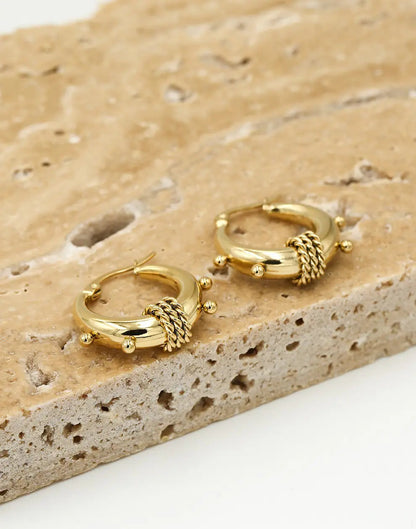 Bold Boho Hoop Earrings - Nocini