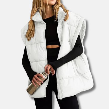 Big Quilted Puffer Vest