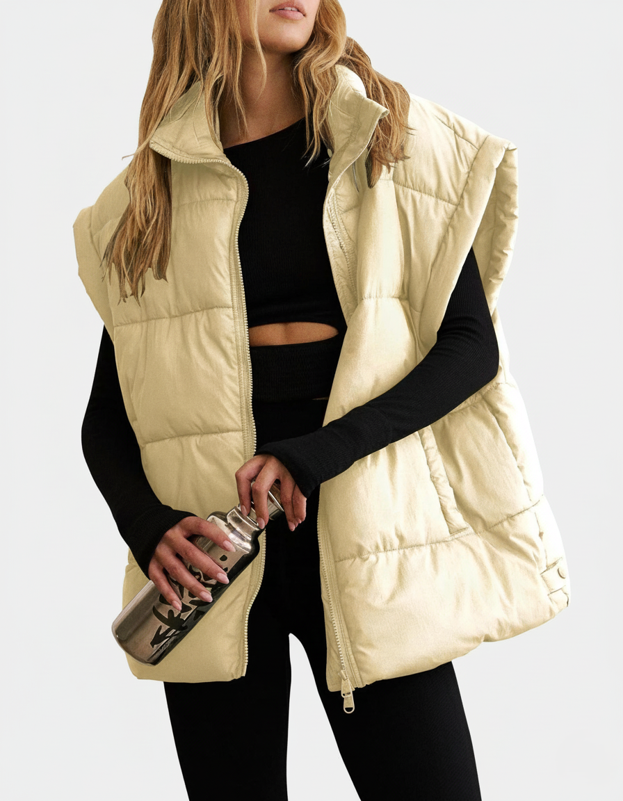 Big Quilted Puffer Vest