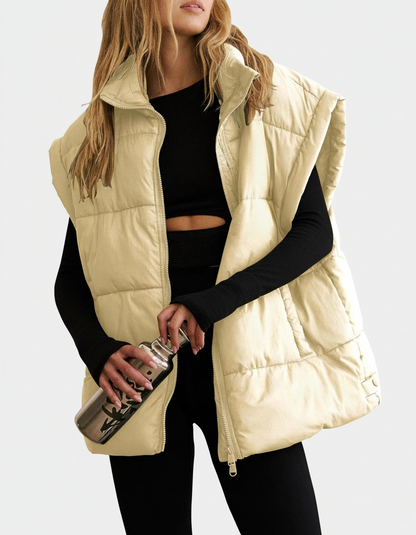 Big Quilted Puffer Vest
