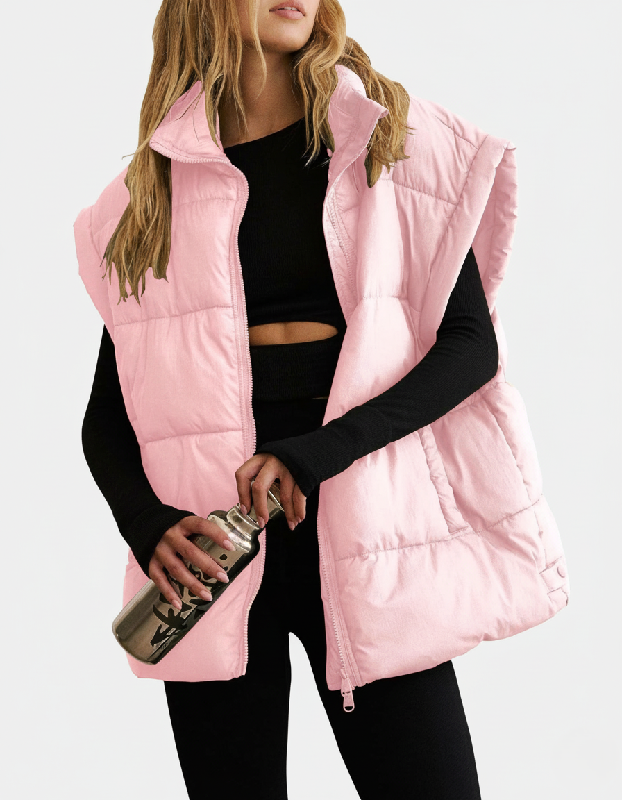 Big Quilted Puffer Vest