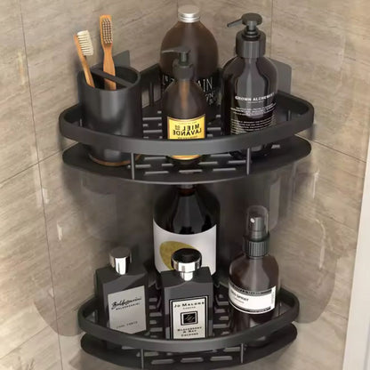 2-Tier Stainless Steel Bathroom Shelf - Olytrend