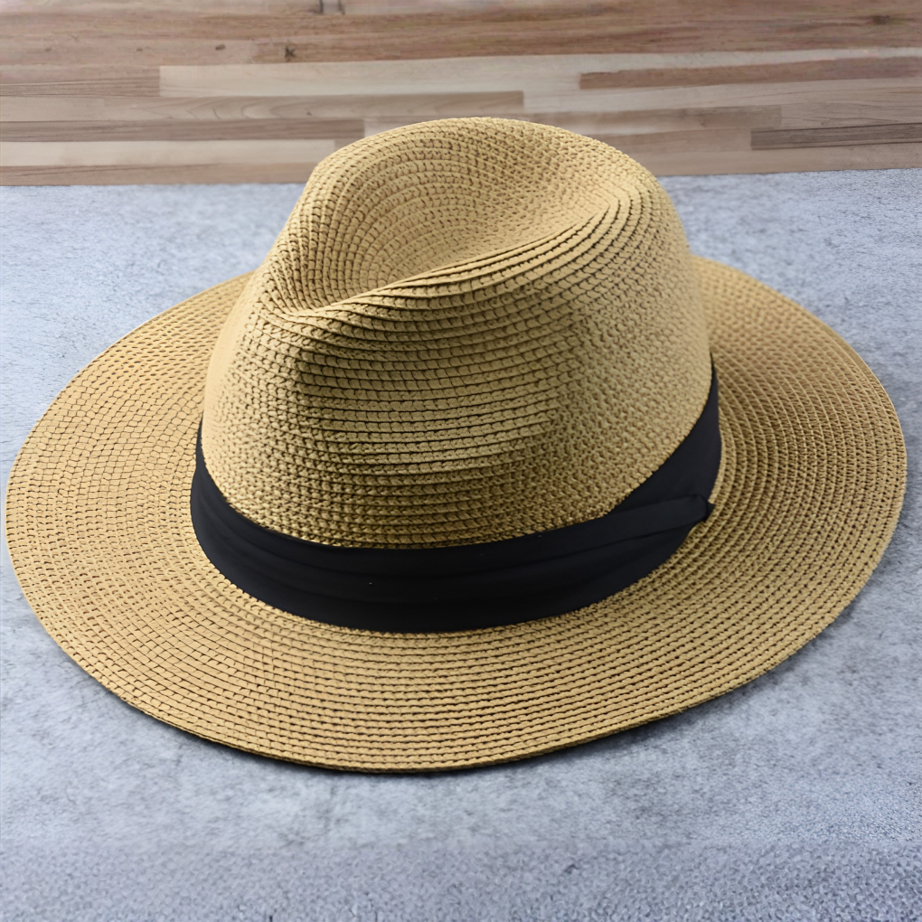 Authentic Natural Straw Hat